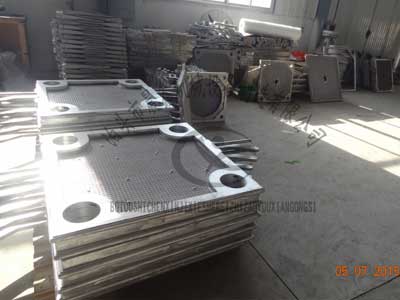 鑄鐵板框壓濾機(jī)