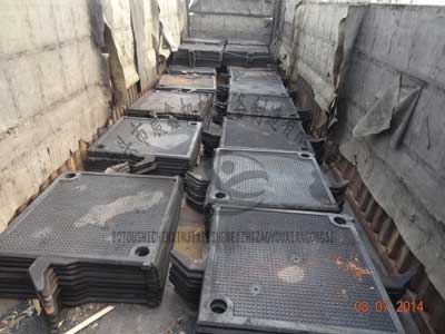 球墨鑄鐵壓濾機濾板